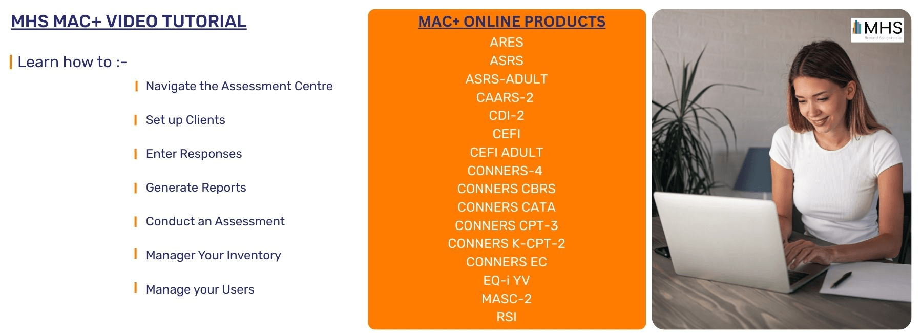 Onboarding Video Tutorial for MHS Assessment Centre+ Platform (MAC+ Platform)