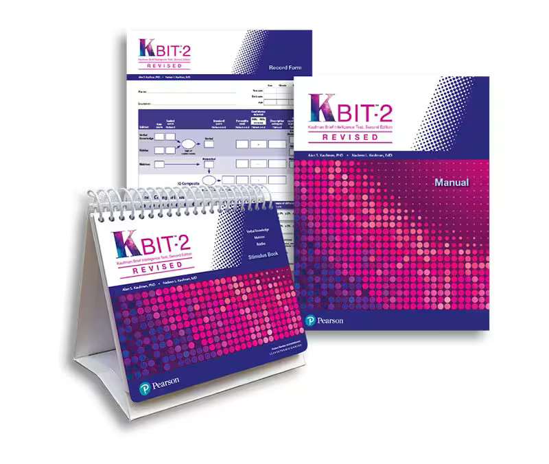 Kaufman Brief Intelligence Test, Second Edition Revised (KBIT-2 Revised) - 