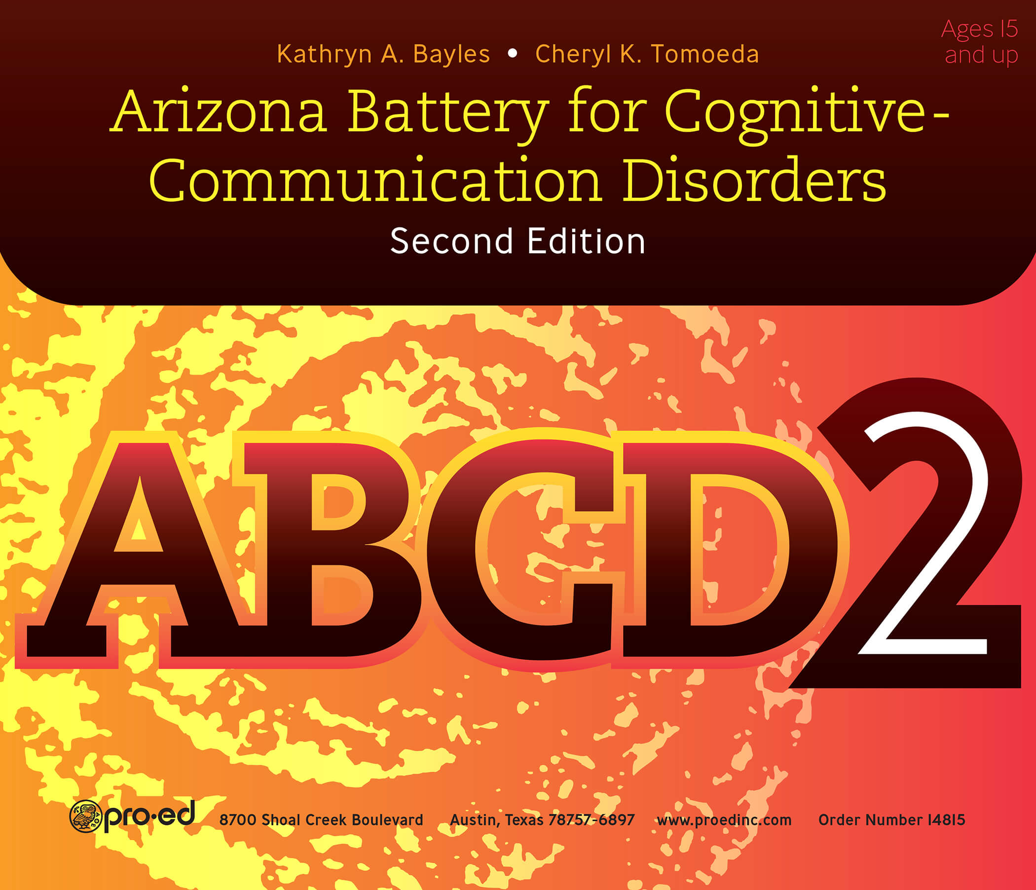 ABCD–2 Arizona Battery for Cognitive–Communication Disorders, 2nd Ed - 