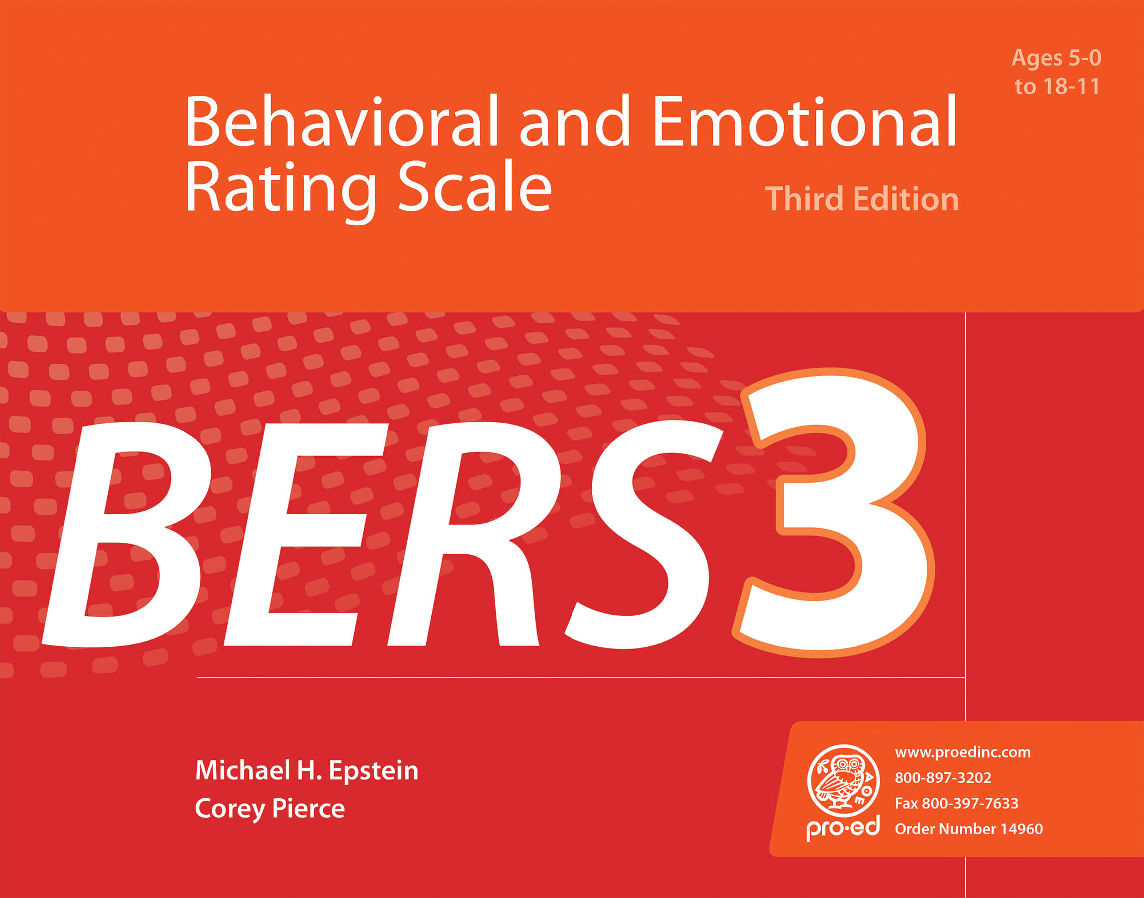 BERS-2: Behavioral and Emotional Rating Scale 3nd Ed - 