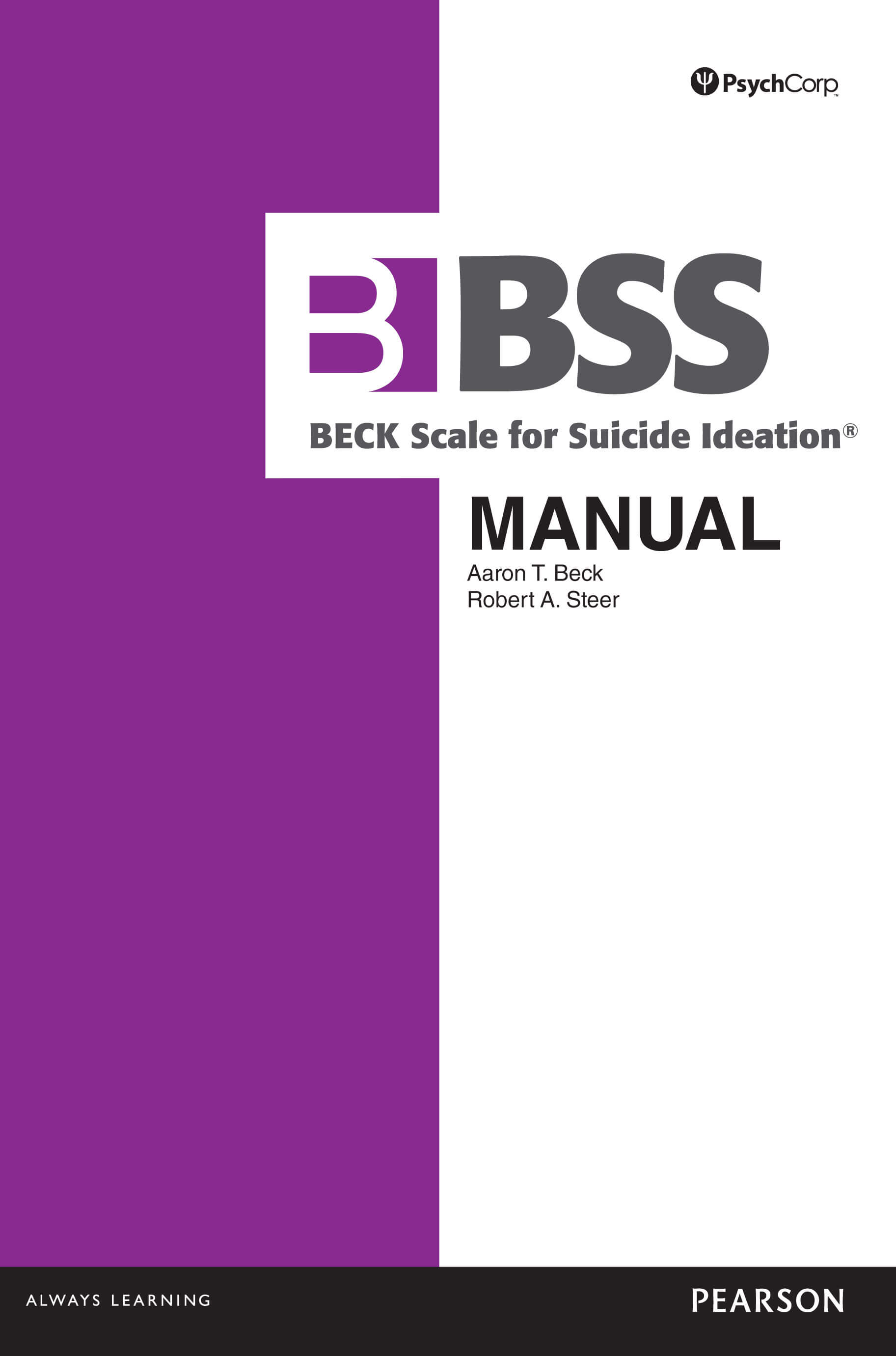 Beck Scale for Suicide Ideation (BSS) - 