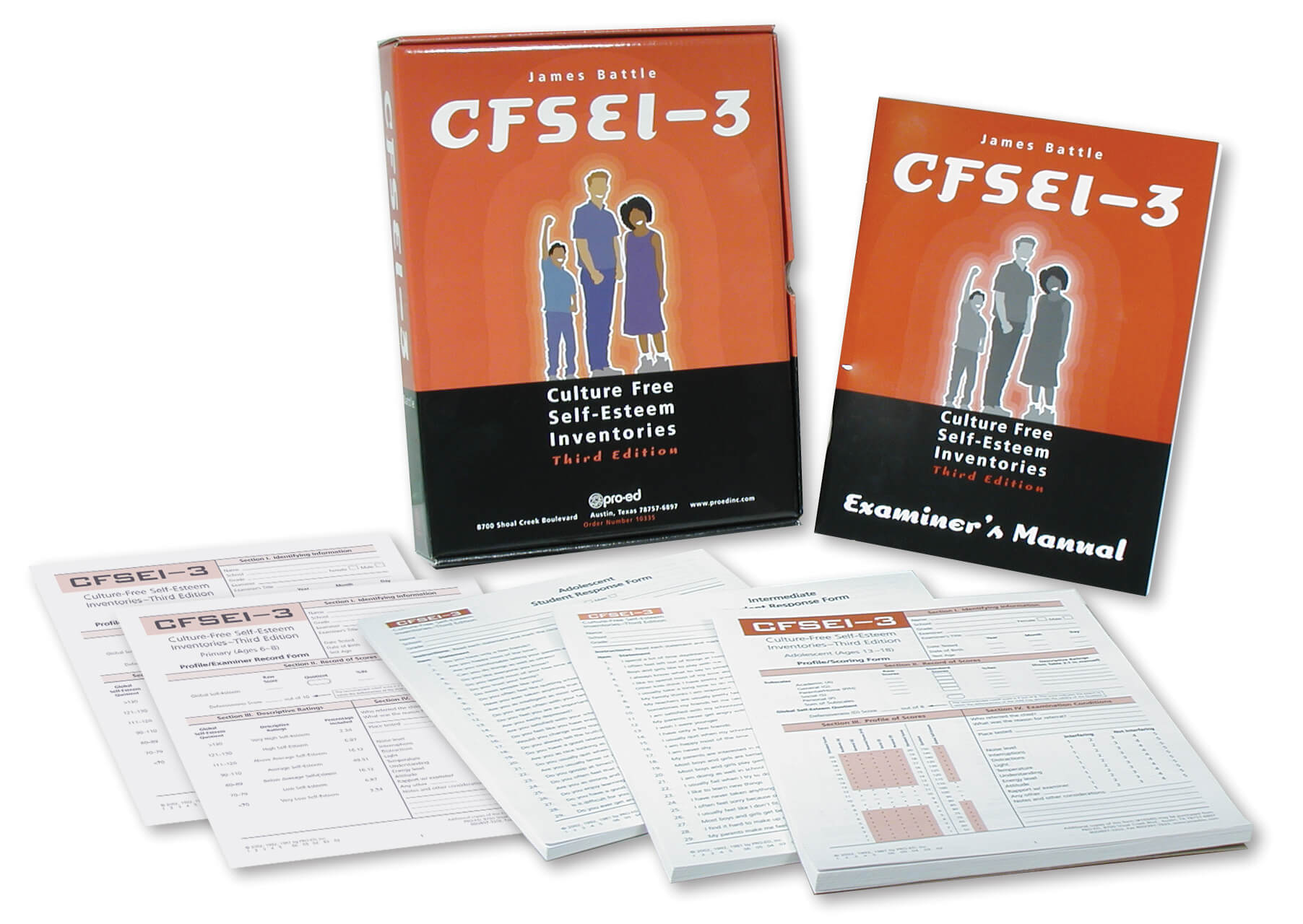 CFSEI-3: Culture Free Self-Esteem Inventories 3rd Ed - 