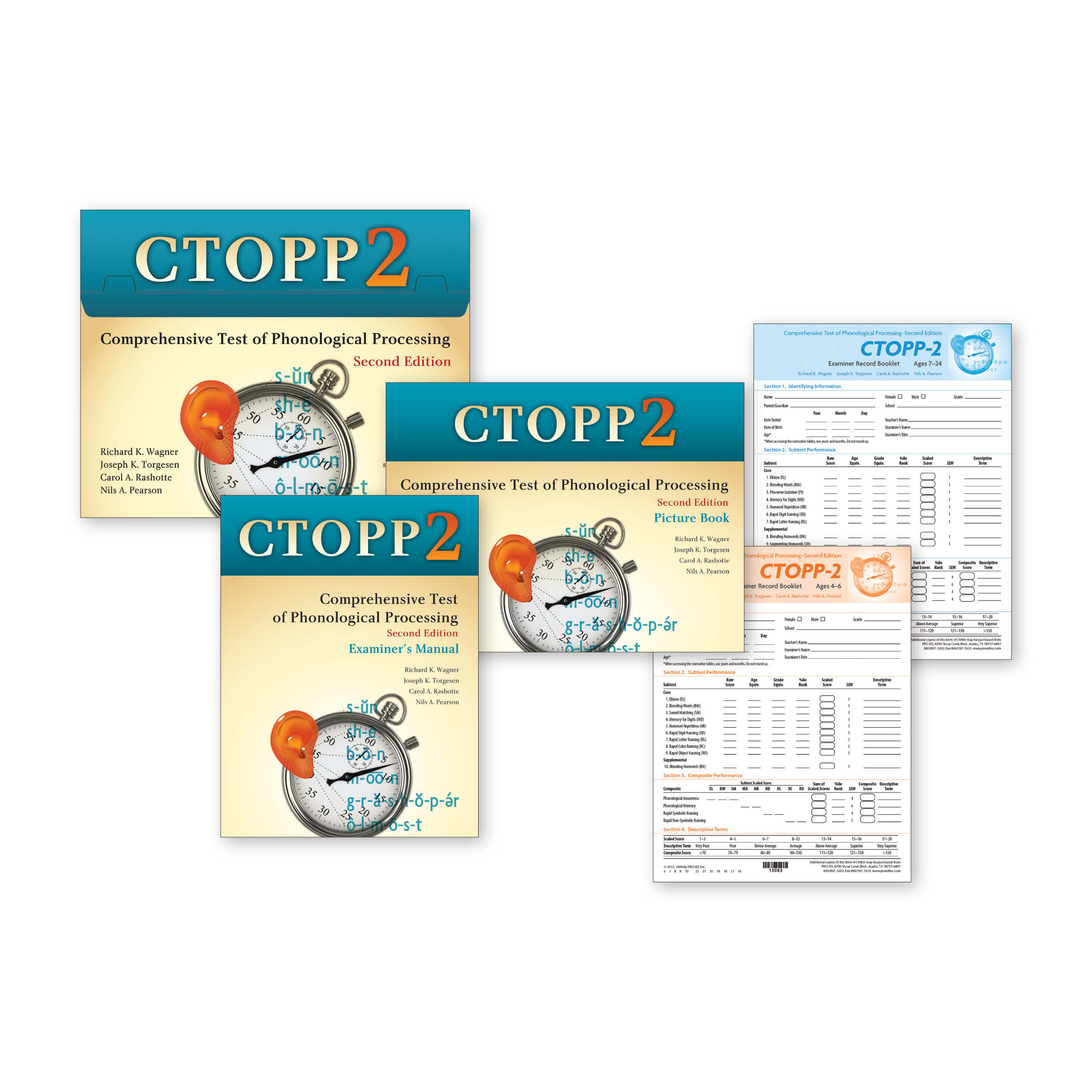 CTOPP–2: Comprehensive Test of Phonological Processing 2nd Ed - 