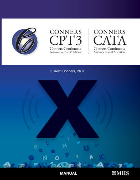 Conners Continuous Performance Test 3rd Ed™  Conners CPT 3™ - 