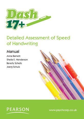 Detailed Assessment of Speed of Handwriting 17+ (DASH 17+) - 