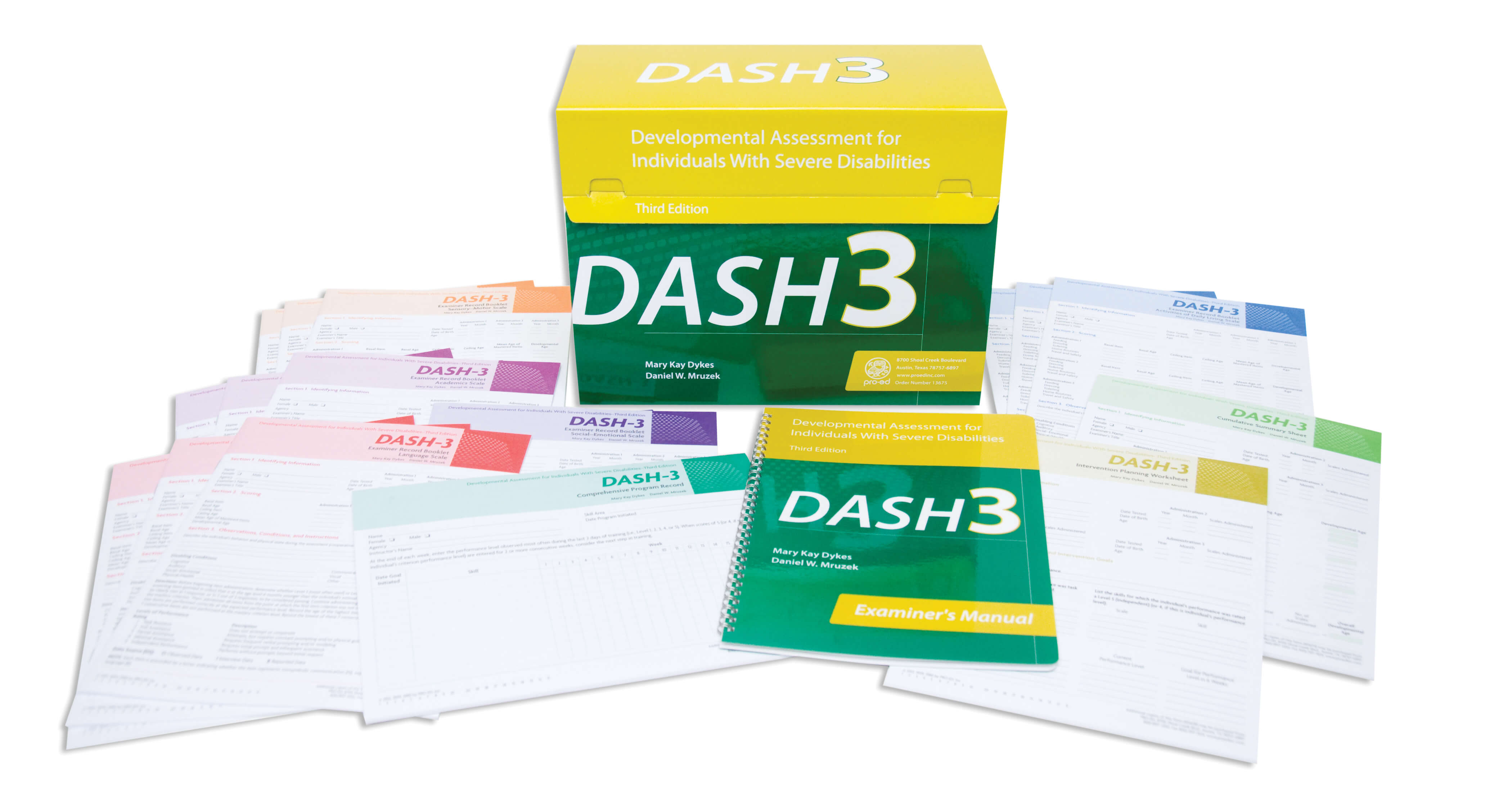 DASH–3: Developmental Assessment for Individuals with Severe Disabilities 3rd Ed, Kit - 