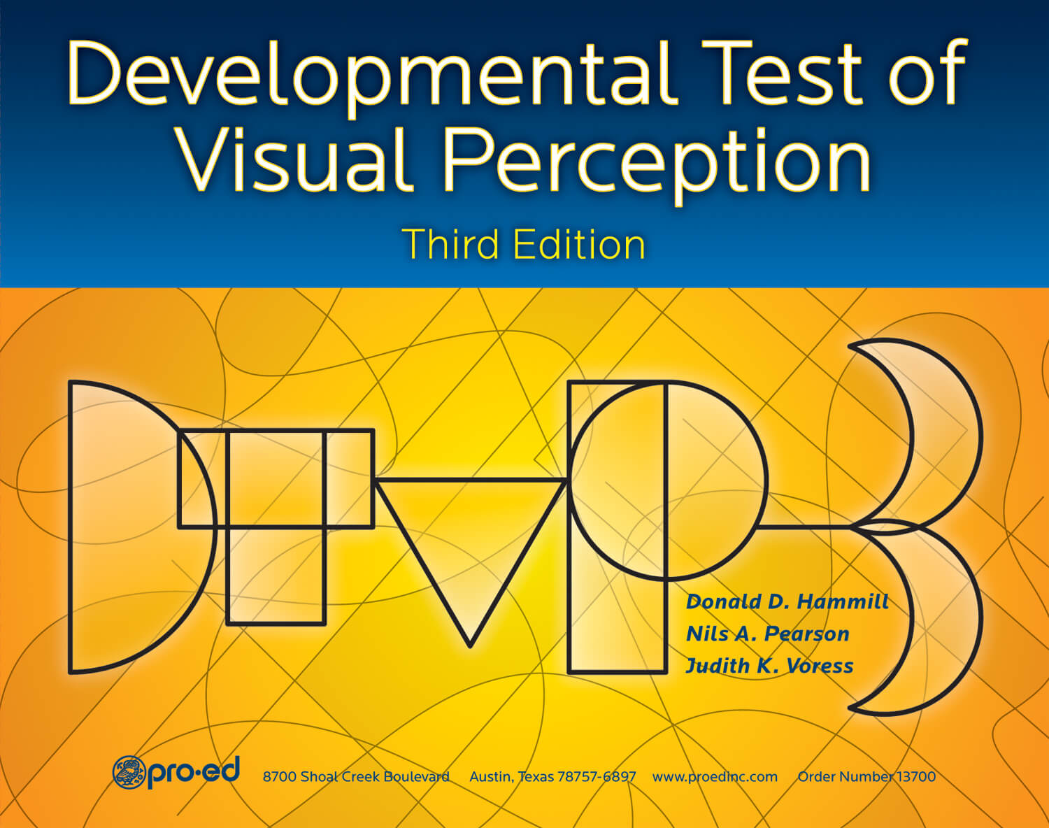 DTVP-3 Developmental Test of Visual Perception 3rd Ed - 