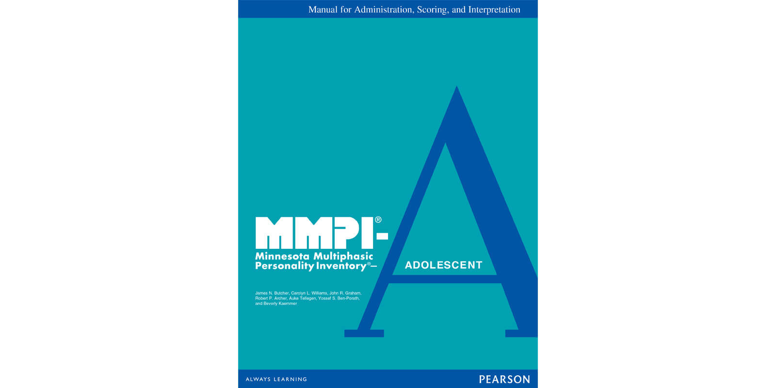 Minnesota Multiphasic Personality Inventory-Adolescent (MMPI-A) - 