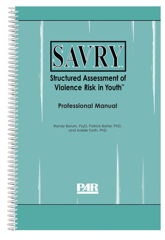 Structured Assessment of Violence Risk in Youth™ - 