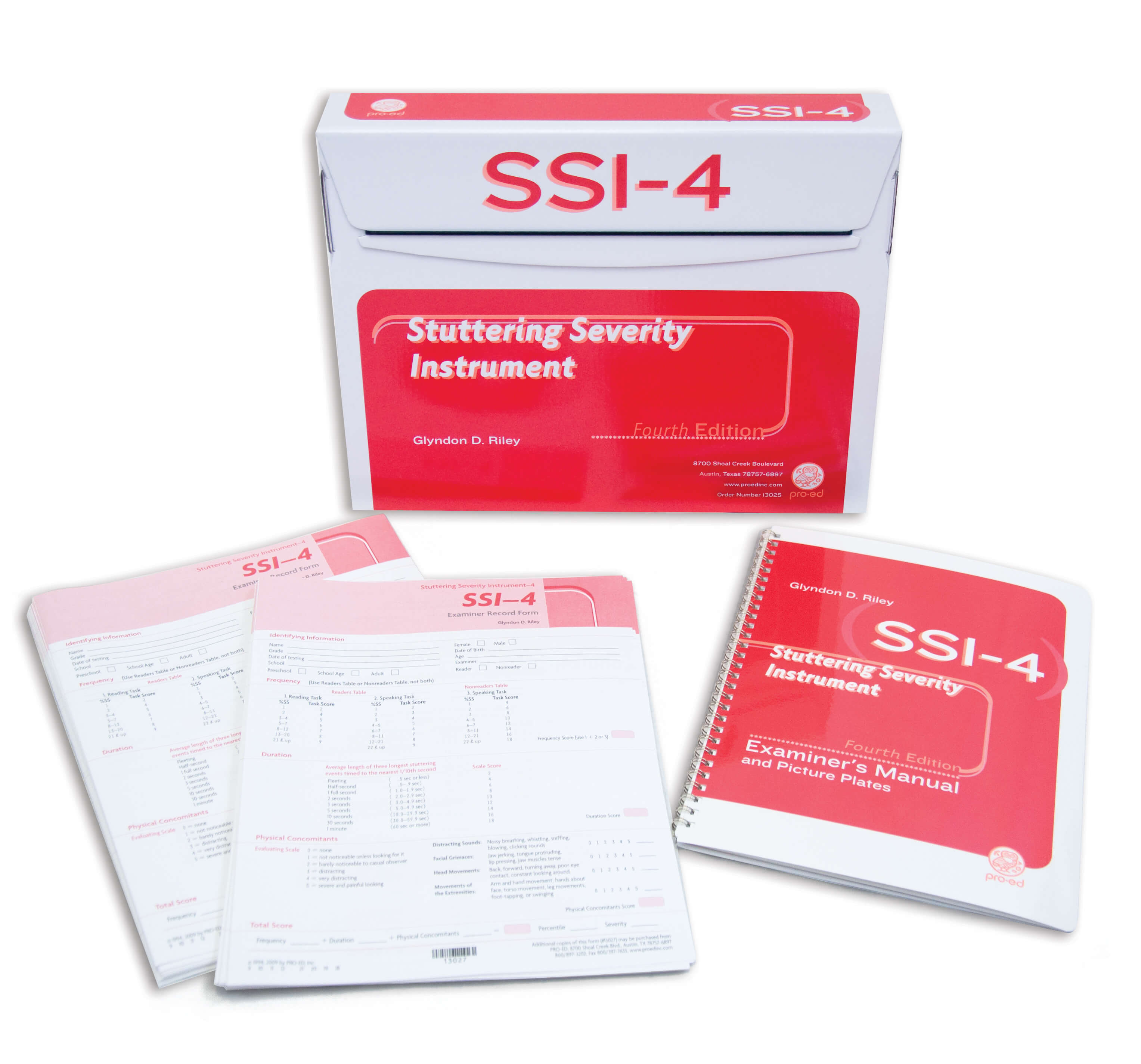 SSI–4: Stuttering Severity Instrument – 4th Ed - 