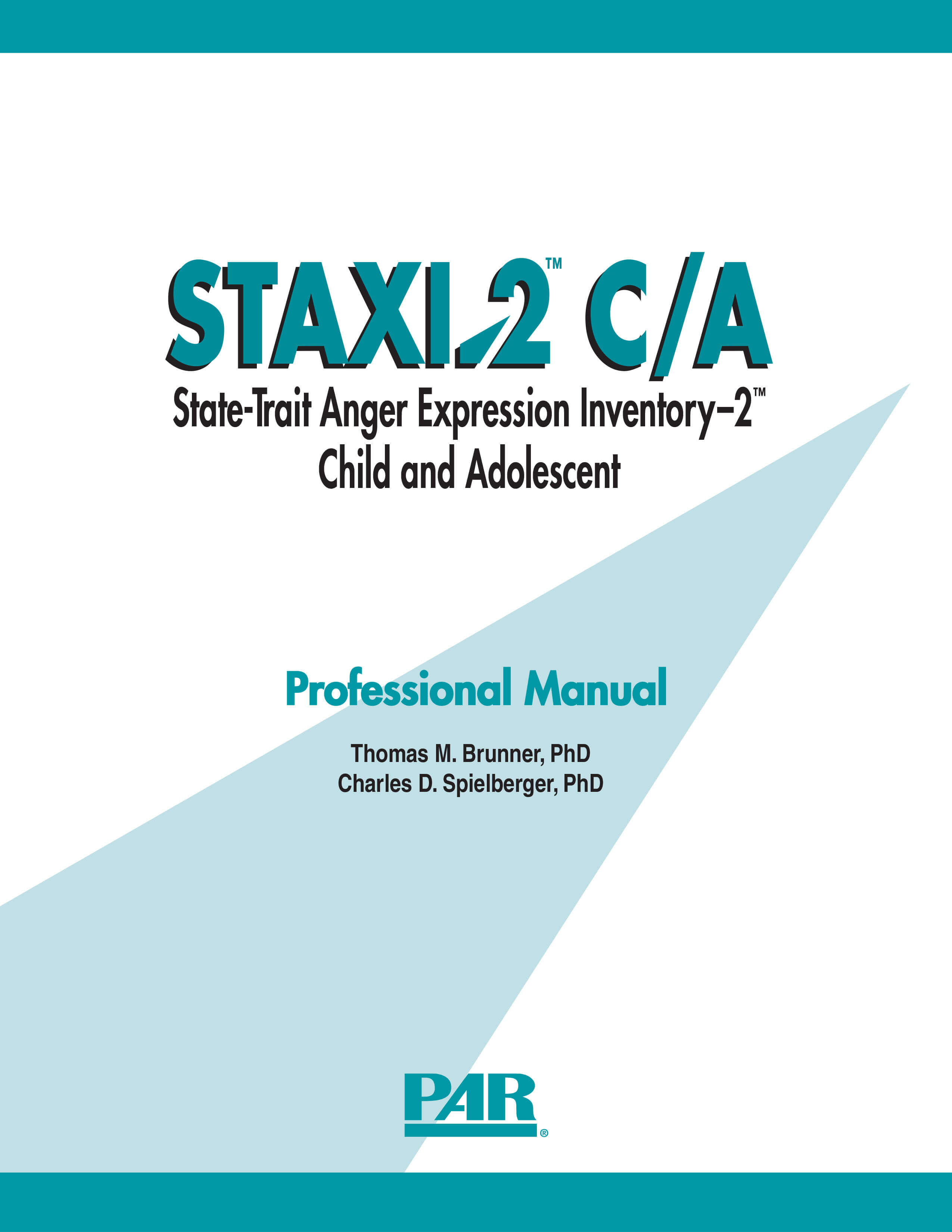 State–Trait Anger Expression Inventory–2™ Child and Adolescent - 