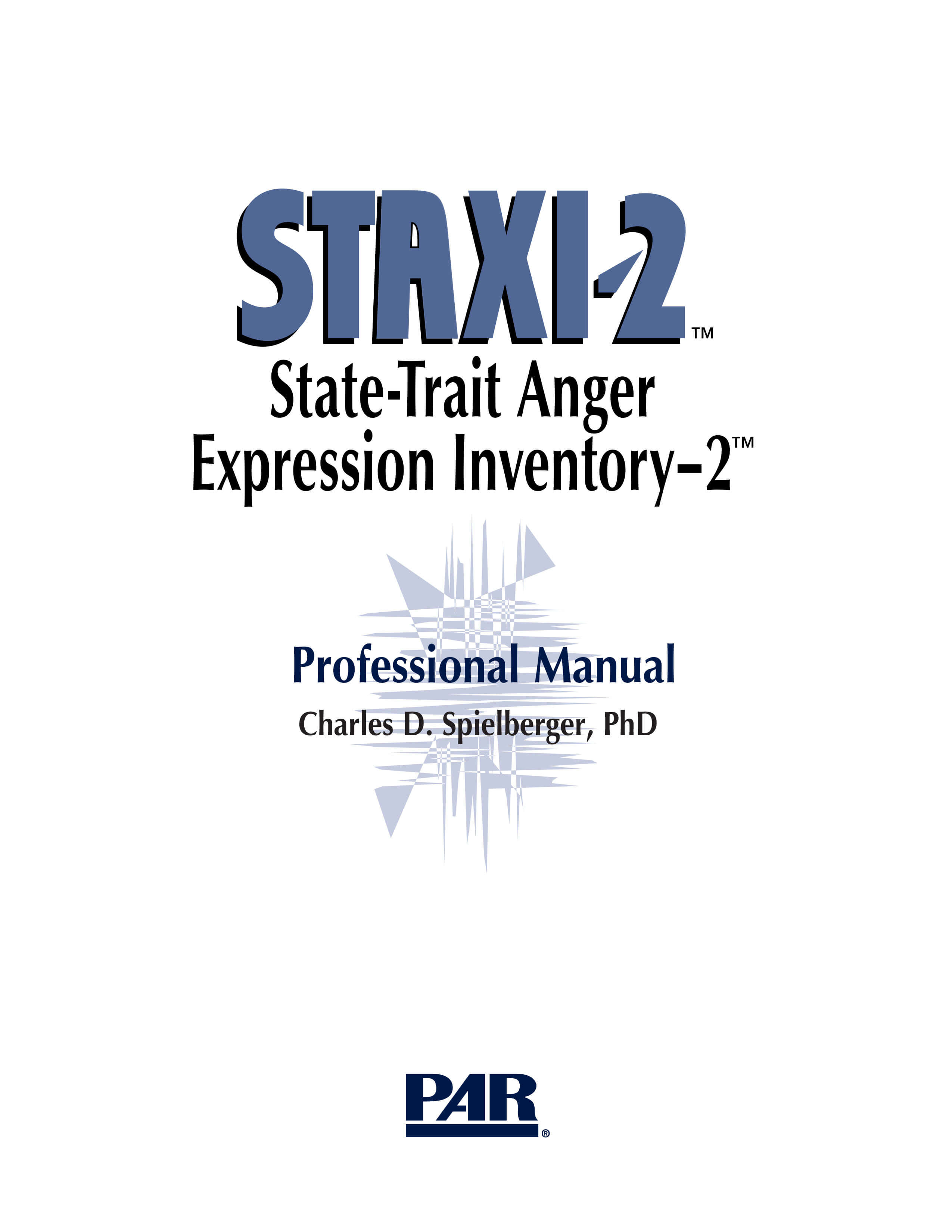 State-Trait Anger Expression Inventory–2™ - 