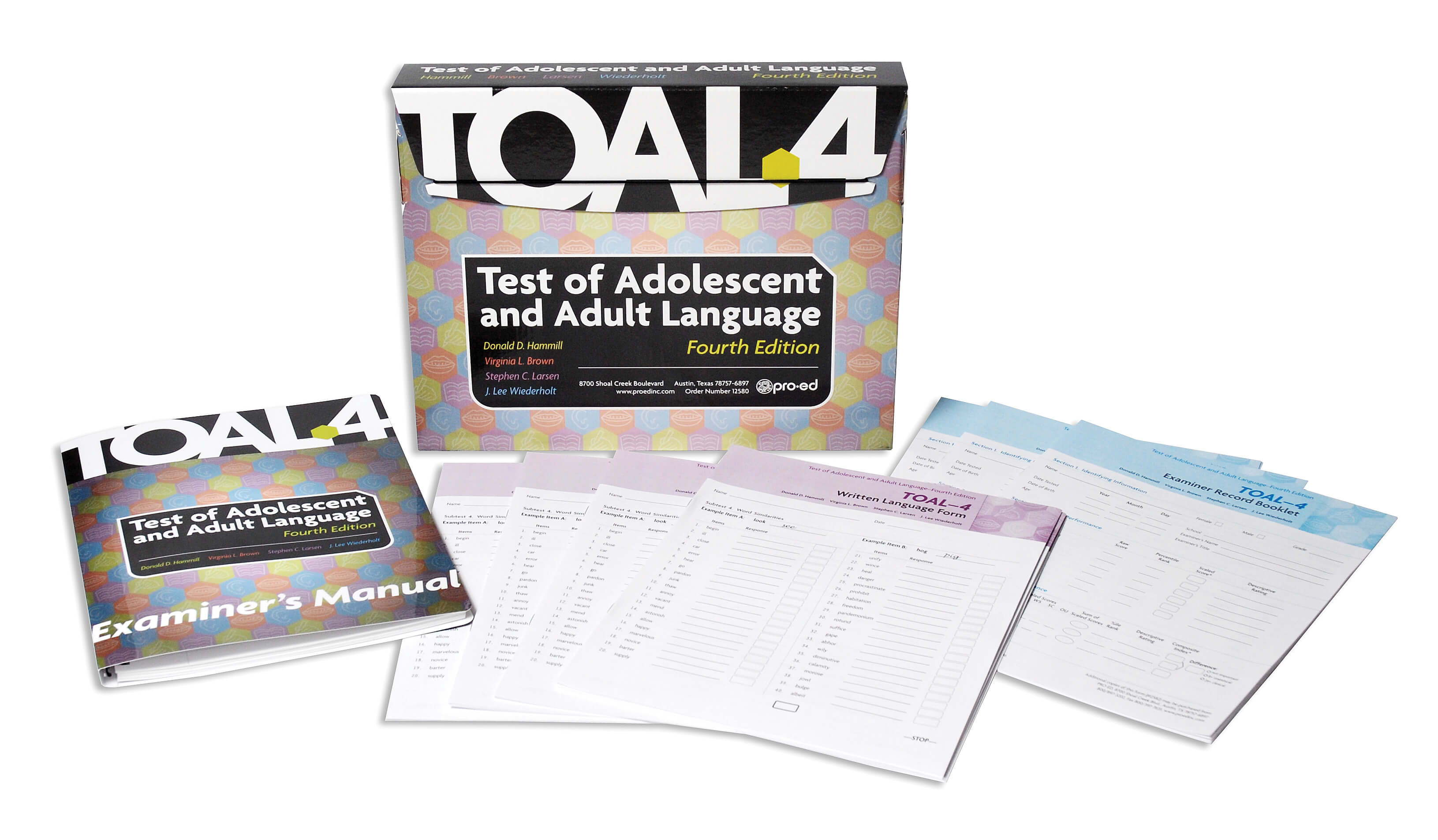 TOAL-4: Test of Adolescent and Adult Language 4th Ed - 
