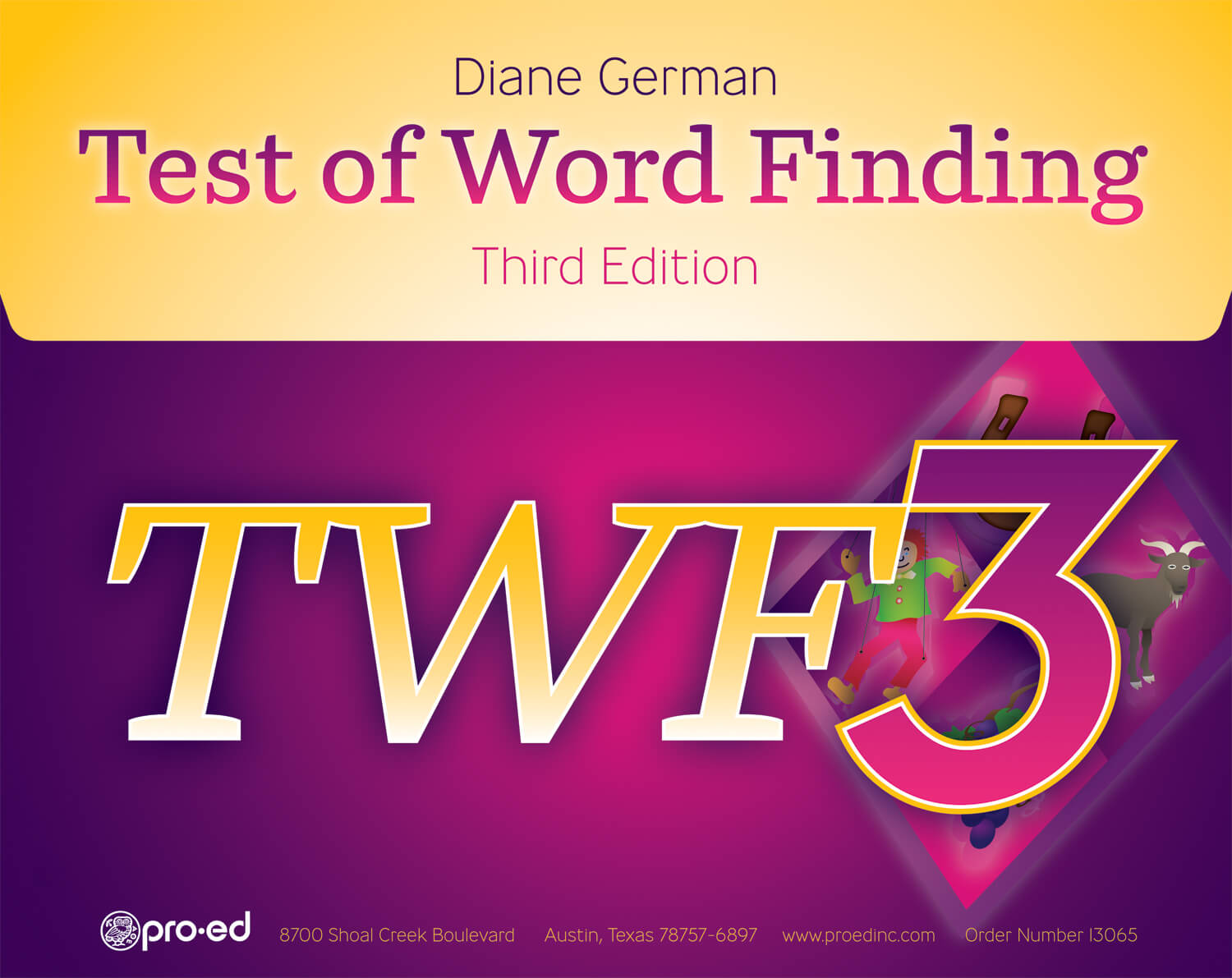 TWF-3: Test of Word Finding 3rd Ed - 