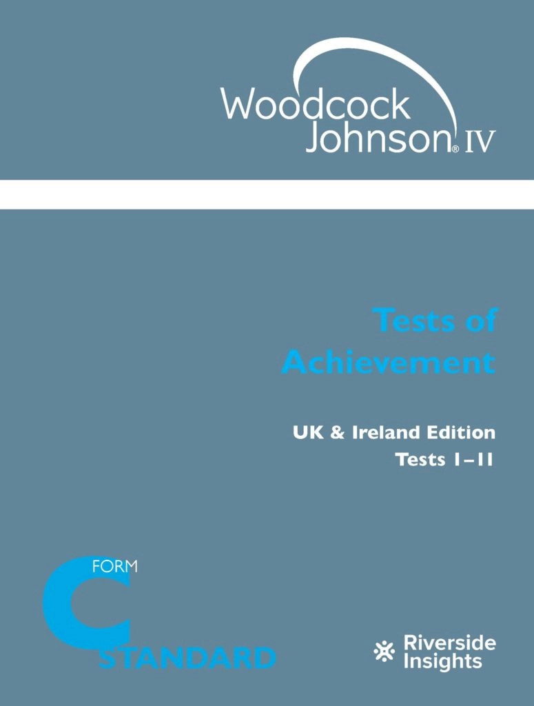 WJ IV Tests of Achievment UK & IRL Edition - 